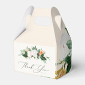 Ballotins Botanique Boho verdure Floral Peach Mariage (Arrière)