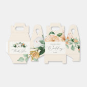 Ballotins Botanique Boho verdure Floral Peach Mariage (Déplié)