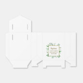 Ballotins Botanique Verdure Baptême Boy Girl Merci (Déplié)