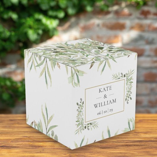 Ballotins Botanique Verdure Foliage Mariage Merci