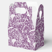 Ballotins Botanique violet moderne (Ouvert)