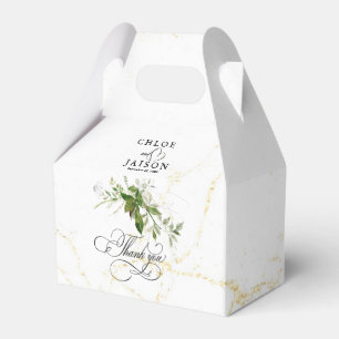 Ballotins Botaniques vertes Aquarelle Mariage de calligraphi