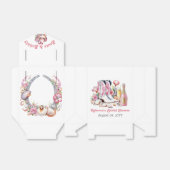 Ballotins Bottes et mousseuse douche nuptiale de cowgirl côt (Déplié)