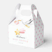 Ballotins Bouche | Aquarelle bébé garçon douche (Verso)