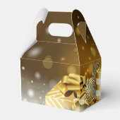 Ballotins Bougies d'or Noël Élégant vacances (Arrière)