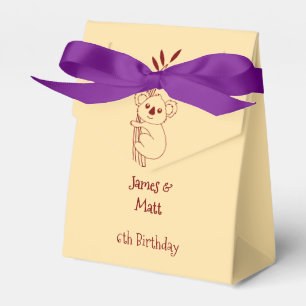 Ballotins Bougies Jaune et Rouge Anniversaire Animaux Austra