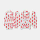 Ballotins Boule de homard de famille moderne personnalisée (Déplié)