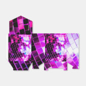 Ballotins Boule Disco Purple Mirror (Déplié)