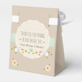 BALLOTINS BOULE FLORALE À LA MOITIÉ BOHO (Arrière)