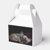 Ballotins Bouledogue français coeur French Bulldog (Verso)