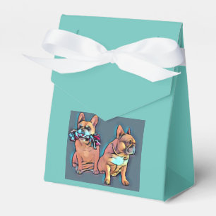 Ballotins Bouledogue français deux amis