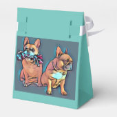 Ballotins Bouledogue français deux amis (Arrière)