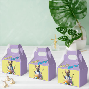 Ballotins Bouledogue français oeuf de Pâques French Bulldog