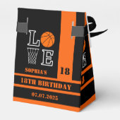 Ballotins Boules de basket, Cadeau de joueur de basket, Anni (Arrière)