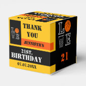 Ballotins Boules de basket, Cadeau de joueur de basket, Anni (Arrière)