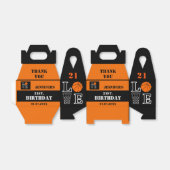 Ballotins Boules de basket, Cadeau de joueur de basket, Anni (Déplié)