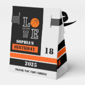 Ballotins Boules de basket, Cadeau de joueur de basket, Anni (Arrière)