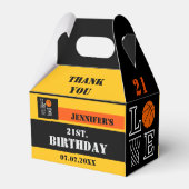 Ballotins Boules de basket, Cadeau de joueur de basket, Anni (Arrière)