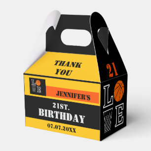 Ballotins Boules de basket, Cadeau de joueur de basket, Anni