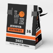 Ballotins Boules de basket, Cadeau de joueur de basket, Anni (Arrière)