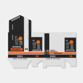 Ballotins Boules de basket, Cadeau de joueur de basket, Anni (Déplié)