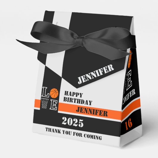 Ballotins Boules de basket, Cadeau de joueur de basket, Anni (Verso)