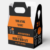 Ballotins Boules de basket, Cadeau de joueur de basket, Anni (Ouvert)