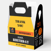 Ballotins Boules de basket, Cadeau de joueur de basket, Anni (Ouvert)