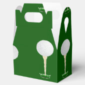 Ballotins Boules de golf motif sur vert (Ouvert)