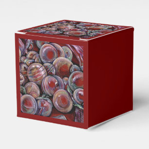 Ballotins Boules de Noël rouges