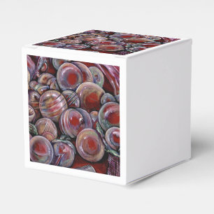 Ballotins Boules de Noël rouges
