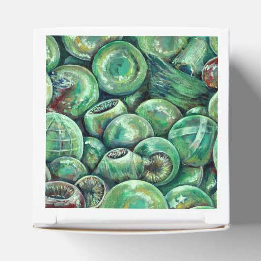 Ballotins Boules de Noël vertes (Haut)