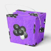 Ballotins Boules de pelouse violette, boîte de réception (Arrière)