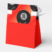 Ballotins Boules de piscine rouge motif (Arrière)