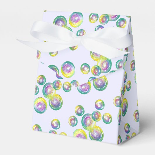 Ballotins Boules de savon arc-en-ciel Boule Wand Fun été (Verso)