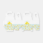 Ballotins Boules en caoutchouc Ducky Baby shower Party Favor (Déplié)