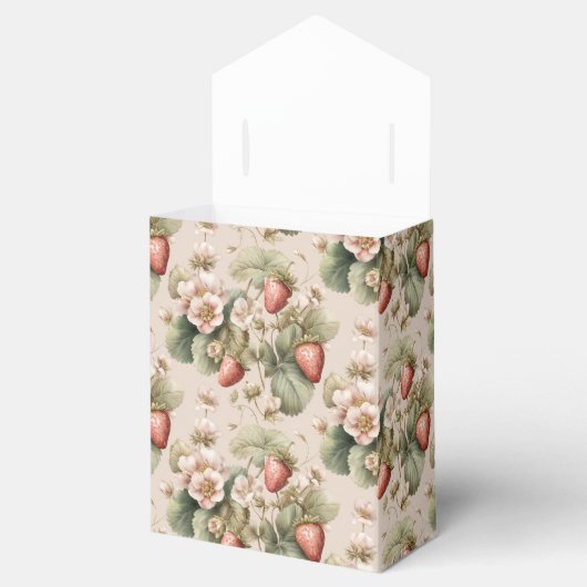 Ballotins Boulet d'aquarelle mignonne aux fraises (Ouvert)