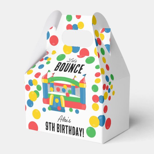 Ballotins Bounce House Jumping Castle Anniversaire de enfant (Verso)