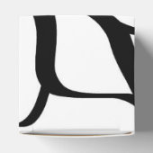 Ballotins Bouquet Blanc : Abstrait blanc & noir (Haut)