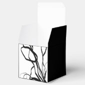 Ballotins Bouquet Blanc : Abstrait blanc & noir (Ouvert)