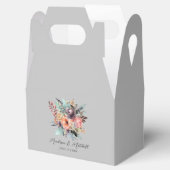 Ballotins Bouquet bohème Floral Aquarelle (Ouvert)