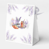 Ballotins Bouquet d'anniversaire de la lavande aquarelle per (Arrière)