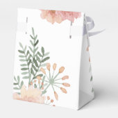 Ballotins Bouquet d'aquarelle Merci noir ID654 (Arrière)