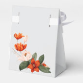Ballotins Bouquet de Boho avec fleurs de feu (Arrière)