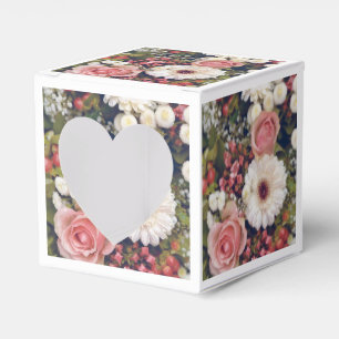 Ballotins Bouquet de fleurs romantique