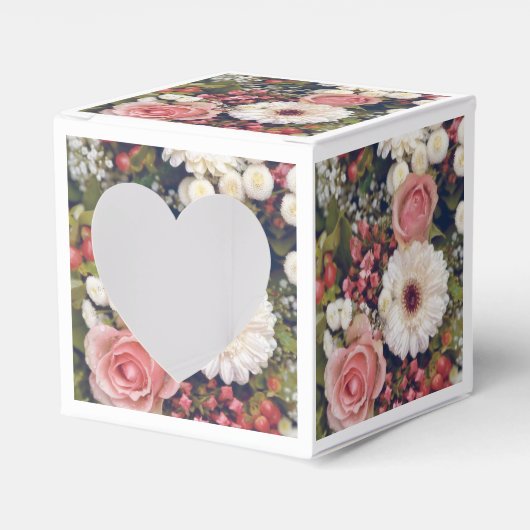 Ballotins Bouquet de fleurs romantique (Verso)