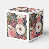 Ballotins Bouquet de fleurs romantique (Arrière)