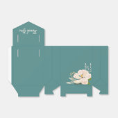 Ballotins Bouquet de fleurs Spring Magnolia merci (Déplié)