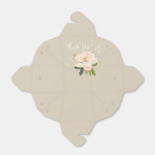 Ballotins Bouquet de Merci à fleurs de Magnolia (Déplié)