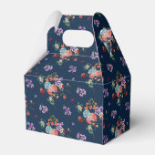 Ballotins Bouquet de rose motif floral (Arrière)